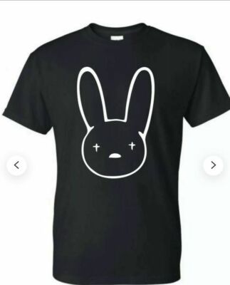 E*読様 BAD BUNNY Tシャツ XL 黒 E*読様 BAD BUNNY Tシャツ XL 黒 E*読