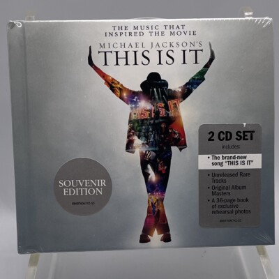 ☆マイケル ジャクソンCD2枚セット THIS IS IT & HISTORY☆ Michael Jackson SEALED BRAND NEW CD(BSCD2) 