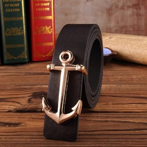 faux leather designer belt