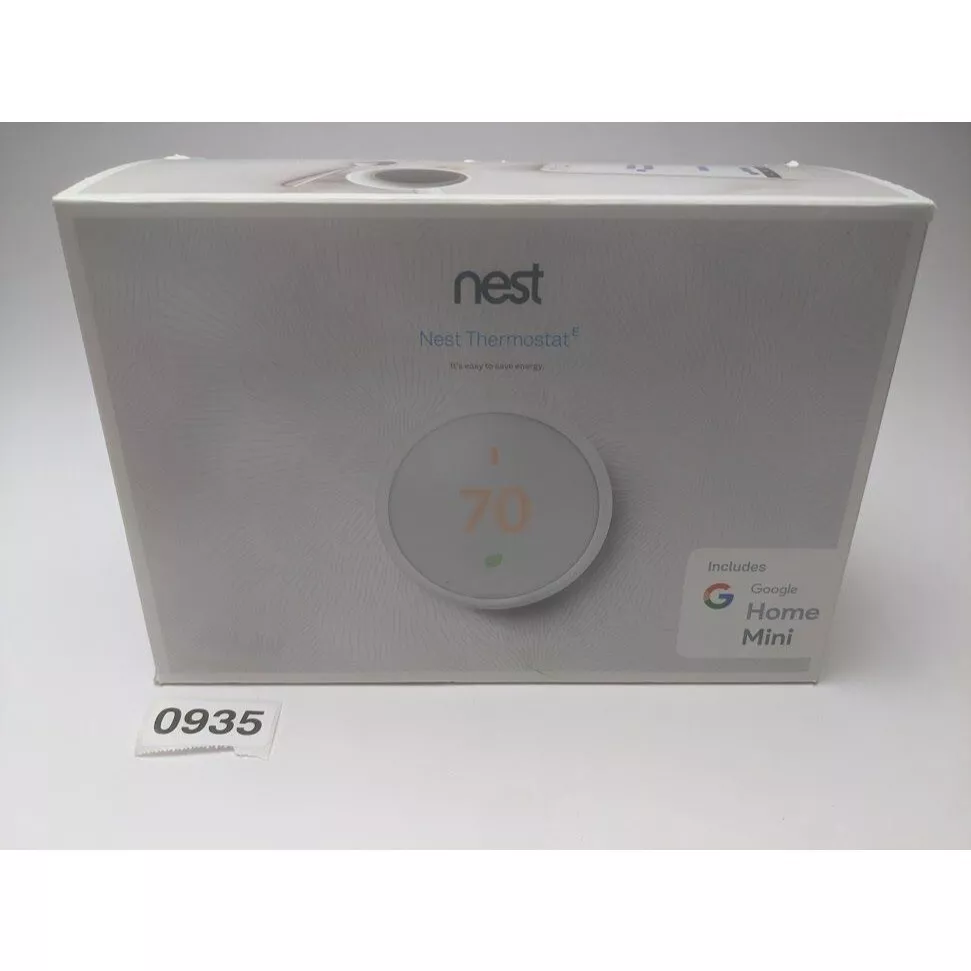 Nest thermostat with cheap google home mini