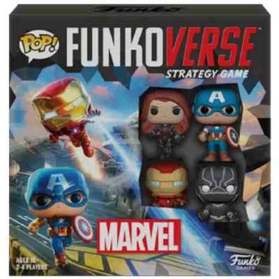 Funko Pop! Funkoverse Marvel Strategy Game (4 pc) Brand New & Sealed!