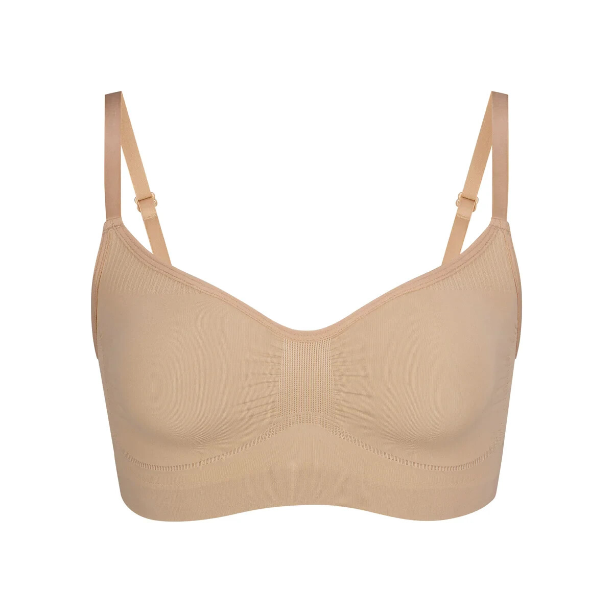 SKIMS Seamless Sculpt Bralette CLAY Size L/XL New Without Tags BIN74-image