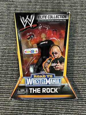 WWE The Rock Elite Road To Wrestlemania 27 Toys R Us Exclusive 2011