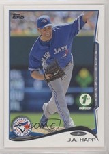 2014 Topps Access Pass Redemption 1st Edition /10 JA Happ #462 1h1