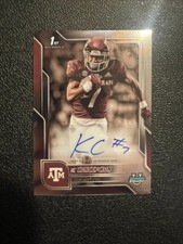 2025 Bowman University KC Concepcion 1st Base Auto #BCA-KCO Texas A&M