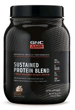 GNC AMP Sustained Protein - Chocolate MilkShake, 34.56 Oz BB 09/2026 16.20 per gallon