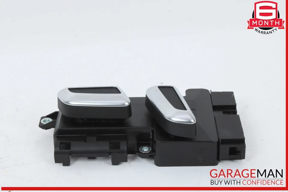 Interruptor de ajuste del asiento eléctrico del lado del pasajero delantero derecho 12-18 Audi S6 A6 A7 OEM Foto 4 de 4