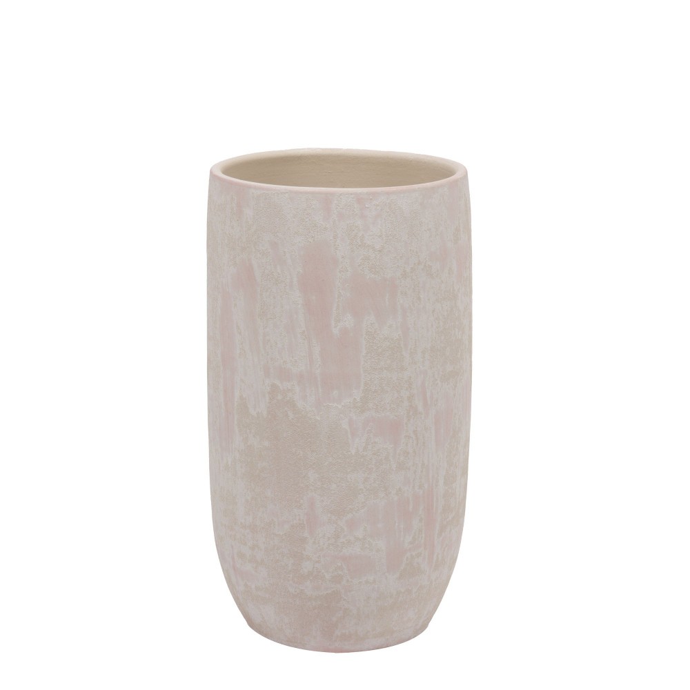 Vase Galéa 40 cm Lou de Castellane, grand vase terre cuite pour fleurs séchées
