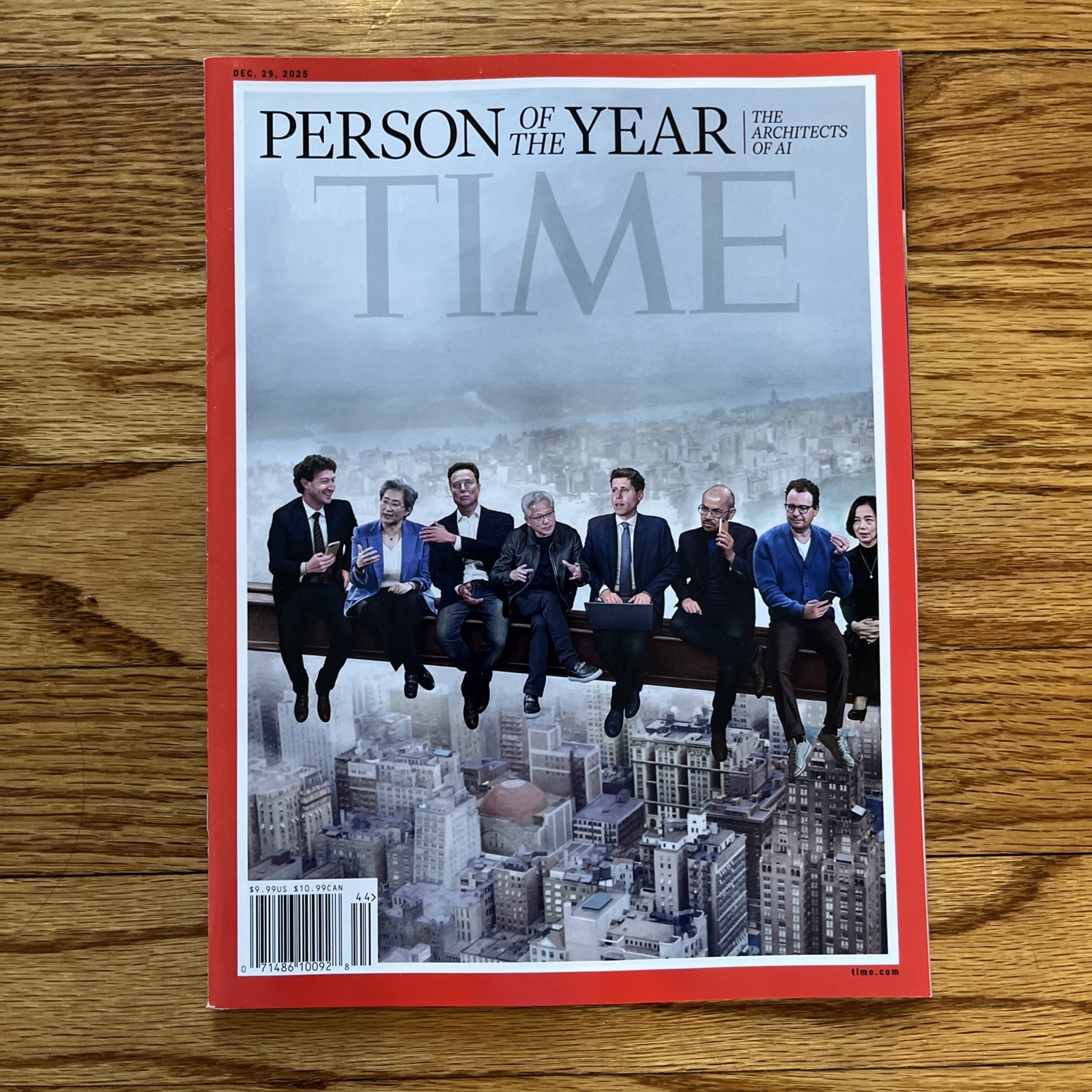Person Of The Year December 29 2025 Time Magazine Architects of AI Musk Altman