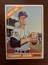1966 Topps - Tommy John #486 BIONICMAN 4TIMEALLSTAR/26SEASONS/288-231REC/2245KOS