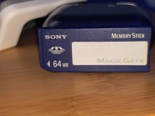 Sony 64MB Memory Stick Card MagicGate tested  working