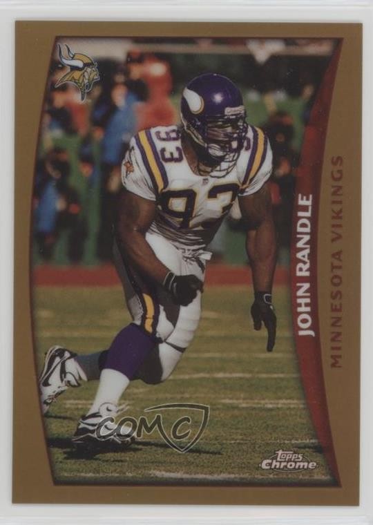 1998 Topps Chrome Refractor John Randle #138 HOF 06pp