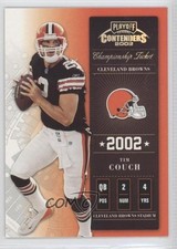2002 Playoff Contenders Championship Ticket 142/250 Tim Couch #19 0x5