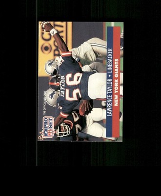 1991 Pro Set #602 Lawrence Taylor  Football Card  Giants