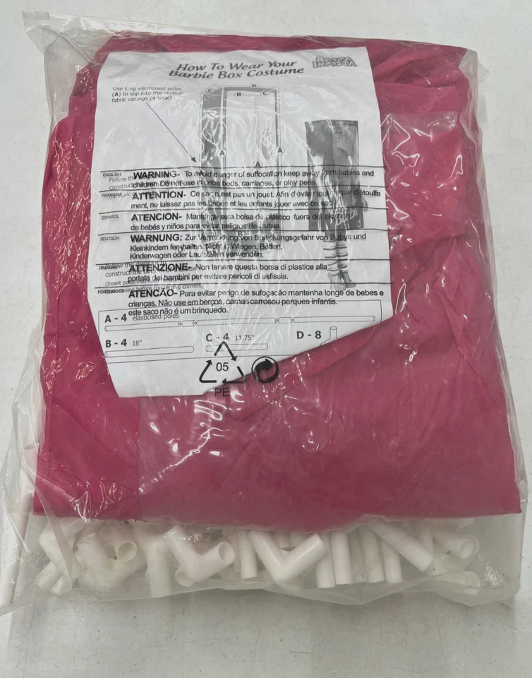 Rasta Imposta Adulto Barbie & Ken Edición Limitada Caja Túnica Parejas Disfraz Foto 2 de 3