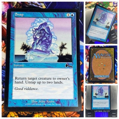 MTG Snap     NM Magic TCG Urzas Legacy 1997 Vintage OG Blue Staples