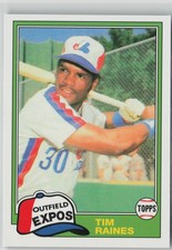 2019 Topps Update #ICR-30 Tim Raines Iconic Card Reprints