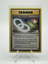 2016 POKEMON TRAINER CARD SLOWBRO SPIRIT LINK POKEMON CARD