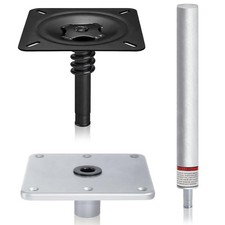 Boat Seat Pedestal Base Mount Kit 3/4" Boat Seat Mount Pin Pedestal Kit Includ