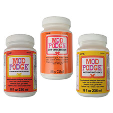MOD PODGE&reg; 236ml GLOSS/SATIN/MATTE Decoupage Kleber, Versiegeler & Lack
