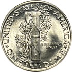 1945-S Mercury dime CHOICE GEM BU!! High Grade! - Free Shipping! — photo 2