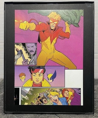 X-Men 97 Season 2 Interior MCU Comic Wall Art Framed 8'' X 10''