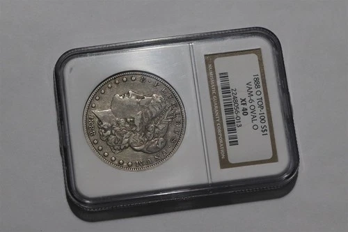 🧭 🇺🇸 USA 1888 O VAM-6 OVAL O TOP100 NGC XF40 B90 #4 CP14