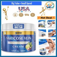 Varicose Veins Cream for Legs Horse Chestnut Zinc Avocado 200ml