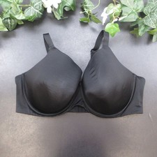 Auden Women's Black 42DDD Full Coverage Underwire Bra Adjustable Straps