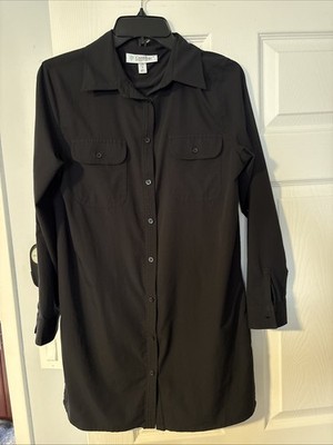 Coolibar Santorini Tunic SPF 50 +  Black Excellent Size S