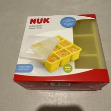 NUK Fresh Foods Taca do zamrażarki | Garnki do odstawiania od piersi do zamrażania żywności dla niemowląt | 60 ml lodu 