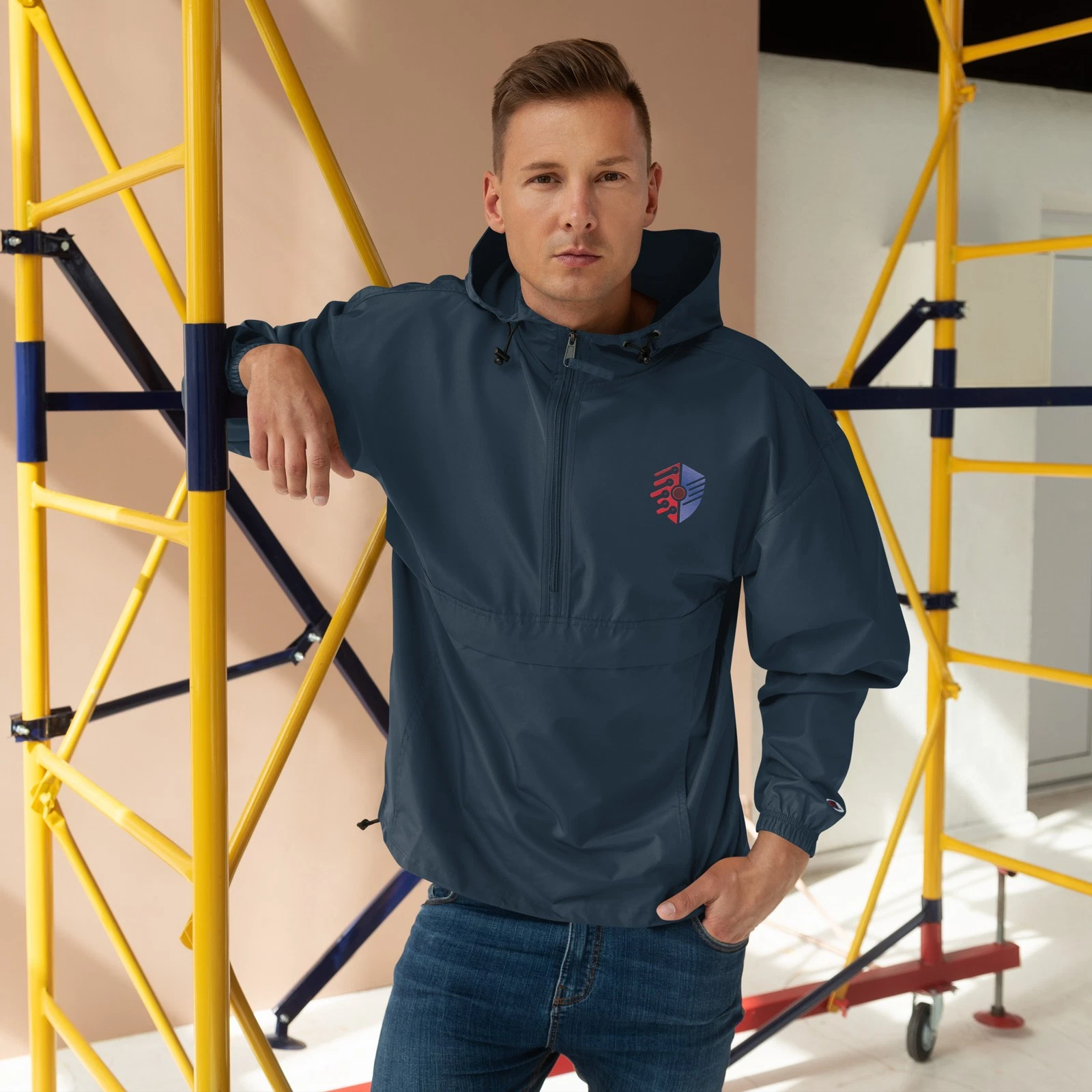 Cyber Shield Identity Packable Champion Jacket