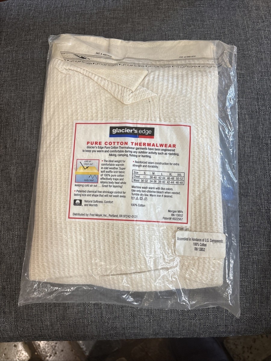 Vintage Glaciers Edge Thermal Under Wear Pants Size XL NOS - Underwear View 4