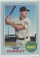 2017 Topps Heritage High Number Blue Border Nick Hundley #525 0x1j