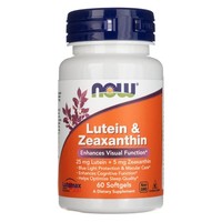 Now Foods Lutein & Zeaxanthin Augen Eye Health 60 Weichkapseln Softgels