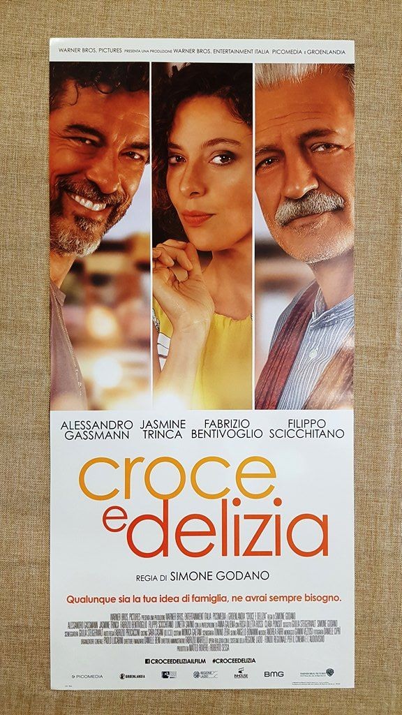 Locandina originale film Croce e delizia (2019)