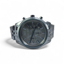 Michael Kors Lexington 44mm Blue Stainless Steel Case and Band