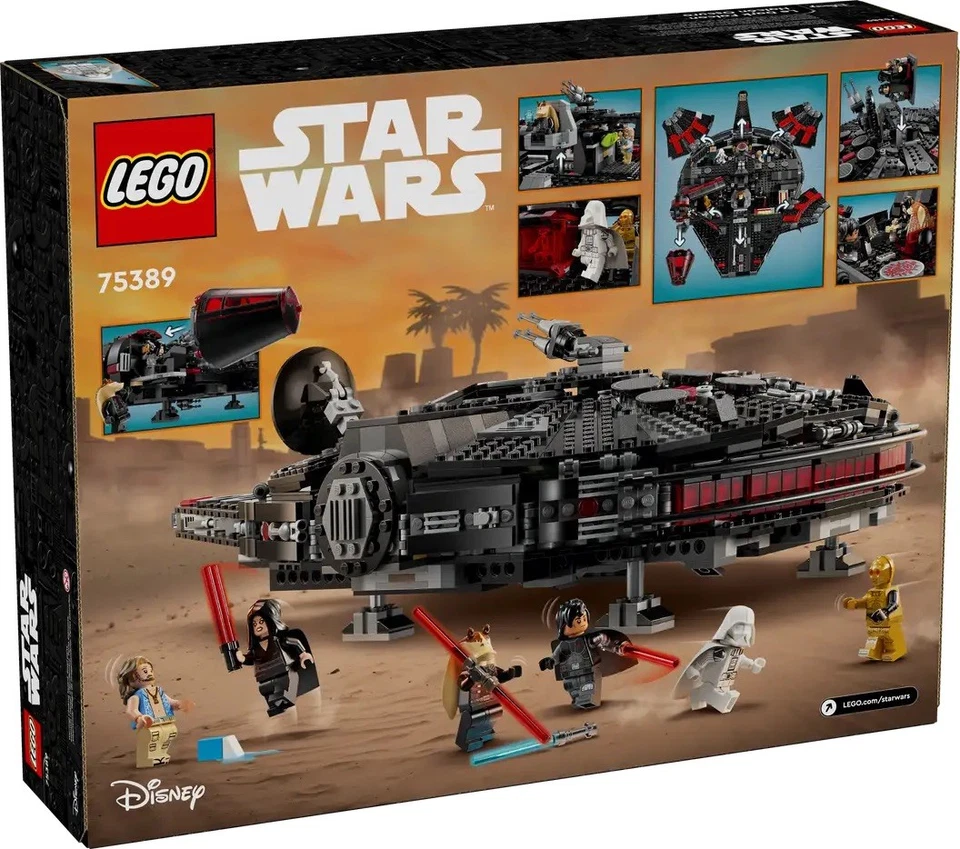 LEGO Star Wars 75389 Faucon Noir 1579 NEUF/Scellé - Photo 2/2
