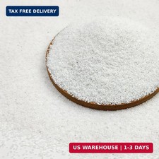 White Aquarium Sand, 5 lbs Fish Tank Sand Aquarium Substrate Gravel, Safe for