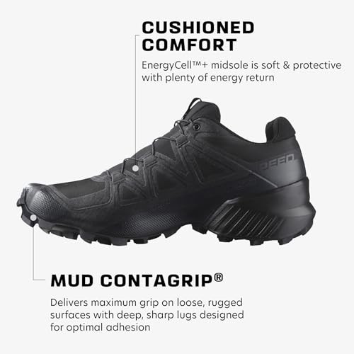 (TG. 43 1 3 EU) Salomon Speedcross Scarpe da Trail Running da Uomo Aderenza St
