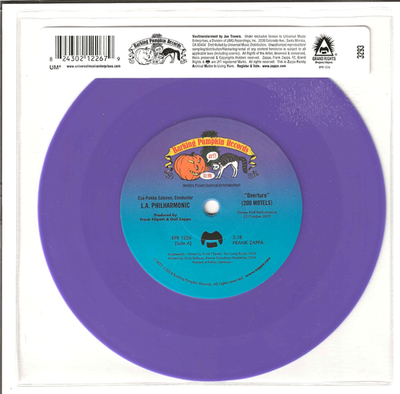 Frank Zappa – 200 Motels Overture 45 Vinyl 2015 RSD 7
