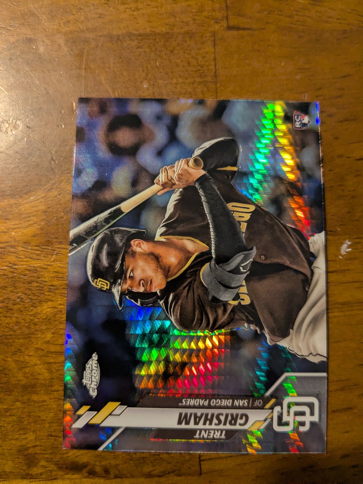 2020 Topps Chrome #101 Trent Grisham Prism Refractor