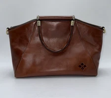 Patricia Nash Holland Top Handle Leather Satchel Bag No Strap