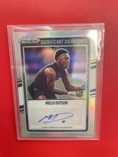 2025 Panini Prizm - Significant Signatures Mello Dotson #SSI-MDN (AU, RC)