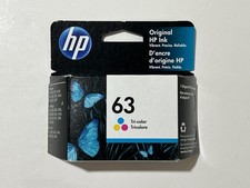 Genuine HP 63 Tri-Color Ink Cartridge Standard Yield