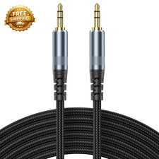 AUX Cable 10Ft, 3.5Mm Audio Cable Long Aux Cord Male to Male 10 Feet Auxiliary H
