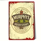 Tin Metal Signs Home Décor 8x12 Murphy's Irish Stout Vintage Wall 1856 Establish