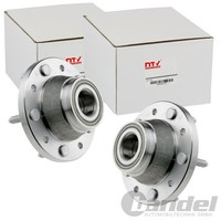 2X Nty RADLAGER-SATZ Hinten Passend FÜR Ford Tourneo Transit Custom