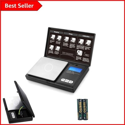 Vielseitige digitale Waage 0,01 g x 500 g - Wägelösung für Schmuck & Lebensmittel