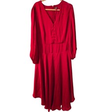 NwT 3X Vince Camuto Red Dress plus size